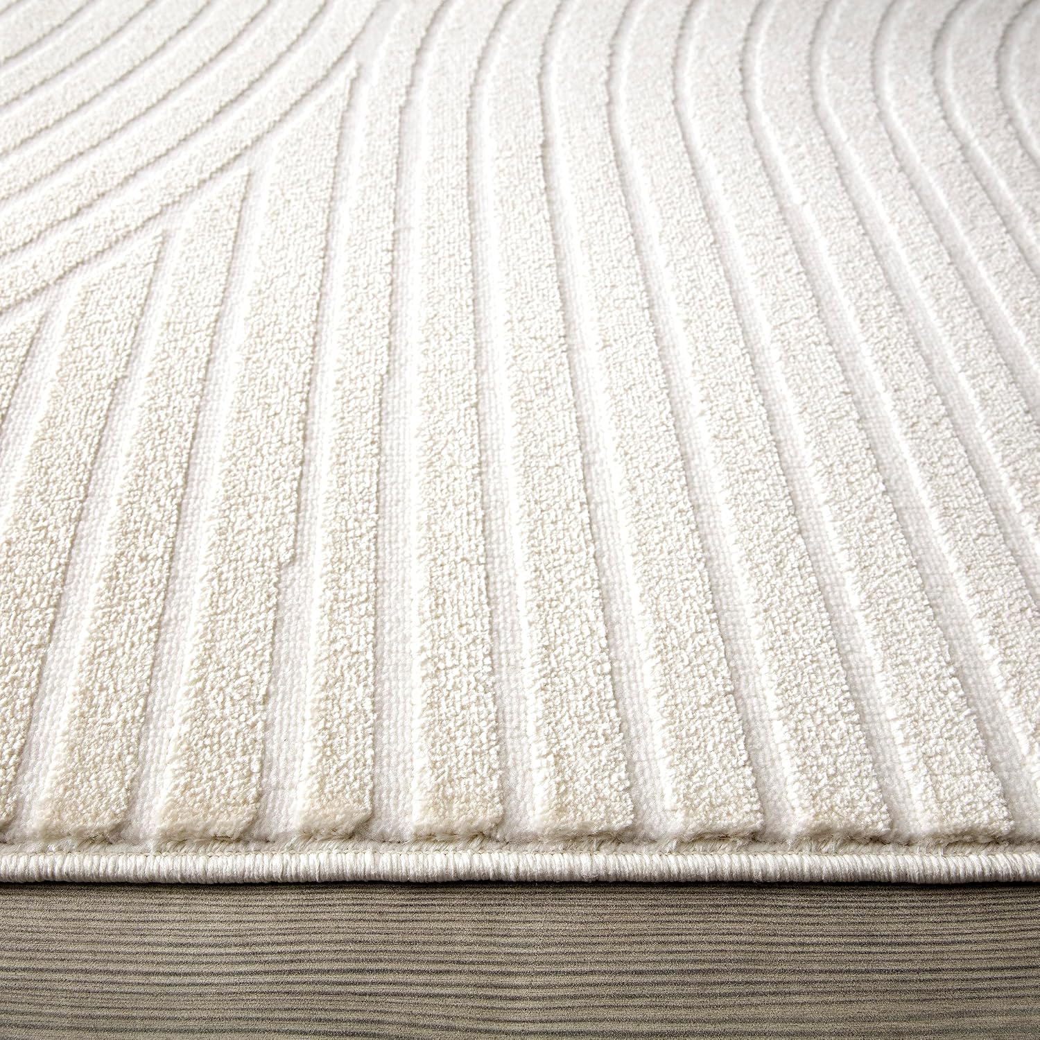 Thumbnail 1 de Paco Home Tapis Salon 80x150 Crème