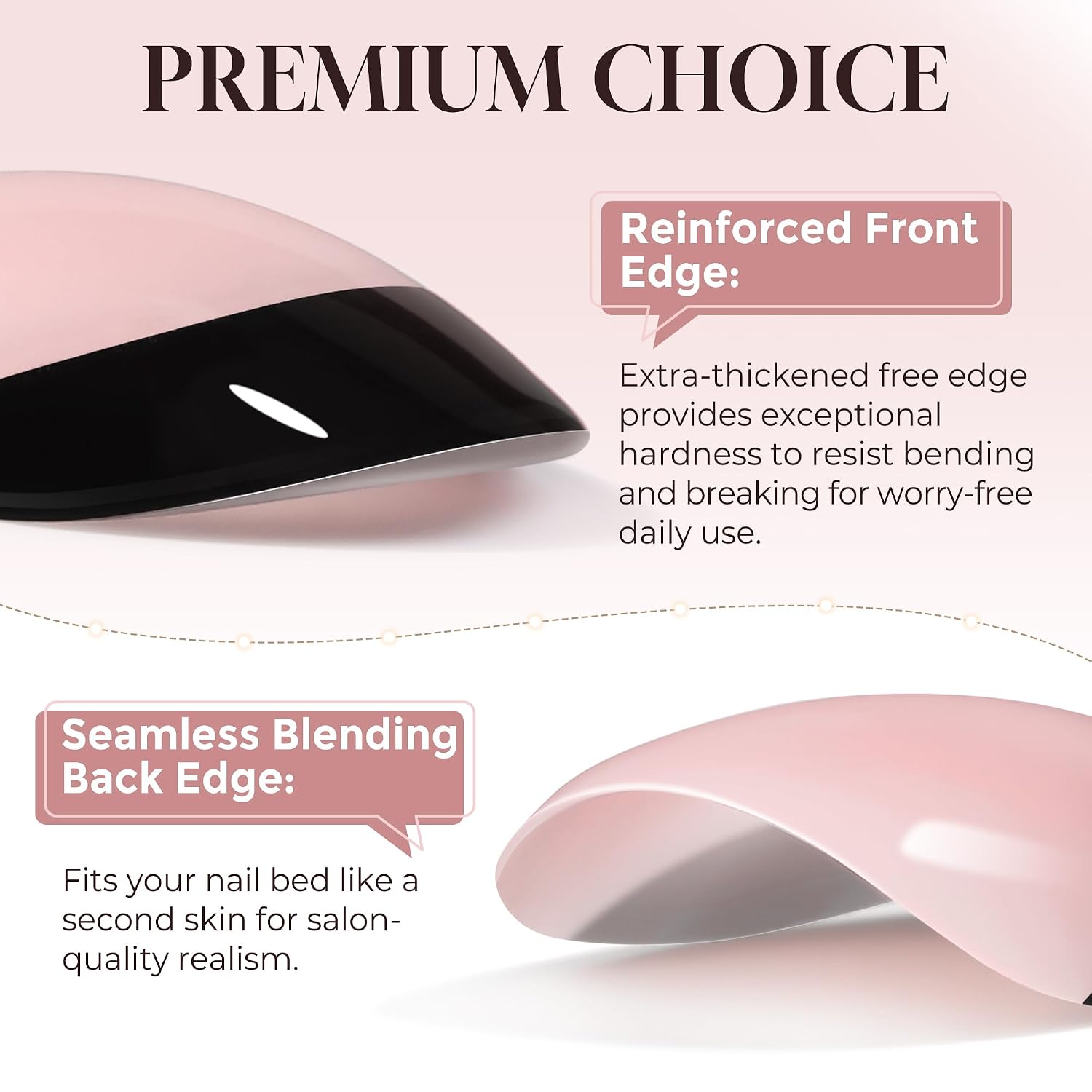 Detalle de UNA GELLA Press-On Nails, Soft Gel