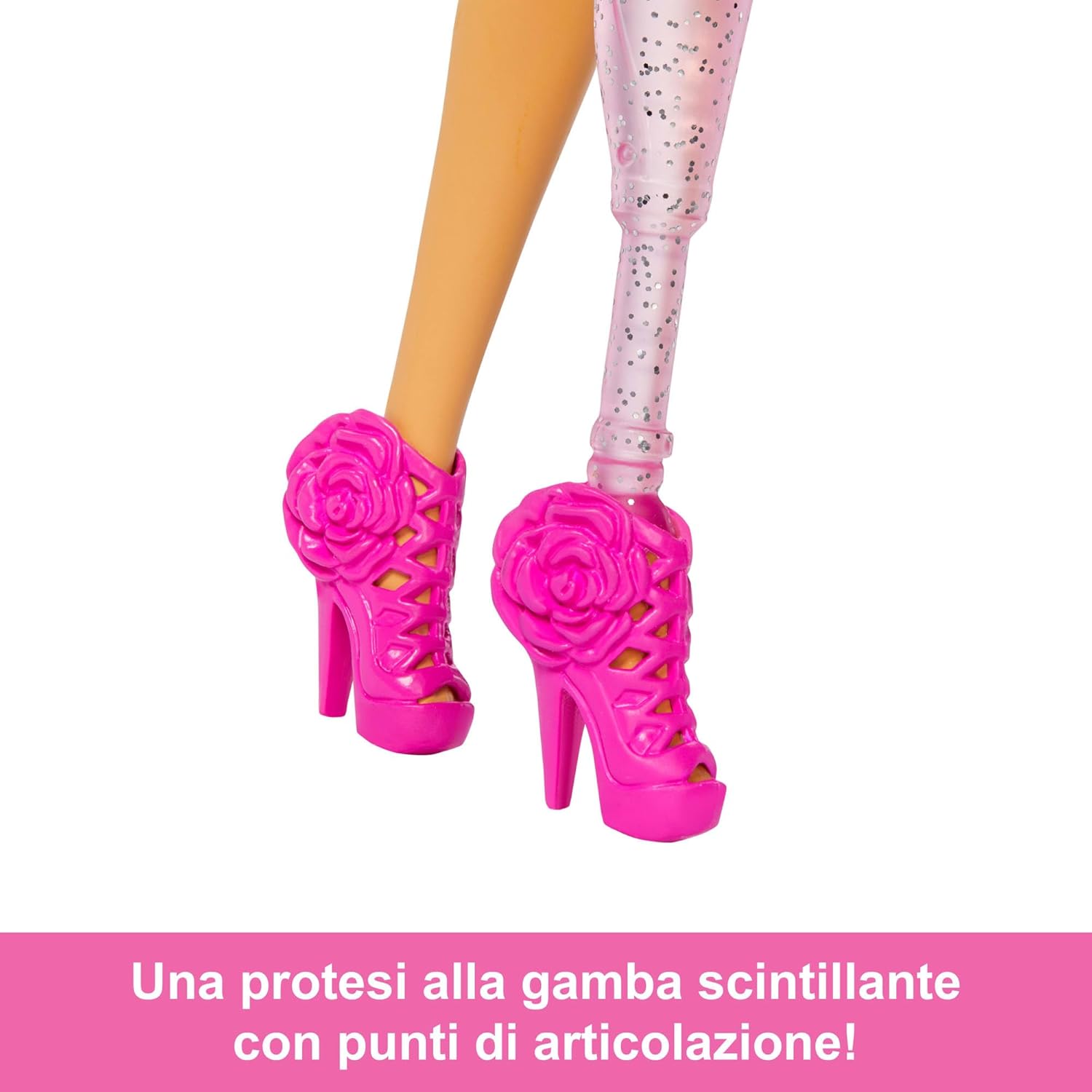 Thumbnail 2 de Barbie Deluxe Style n.2: Bambola Barbiecore con abito rosa e protesi scintillante – 4+ anni