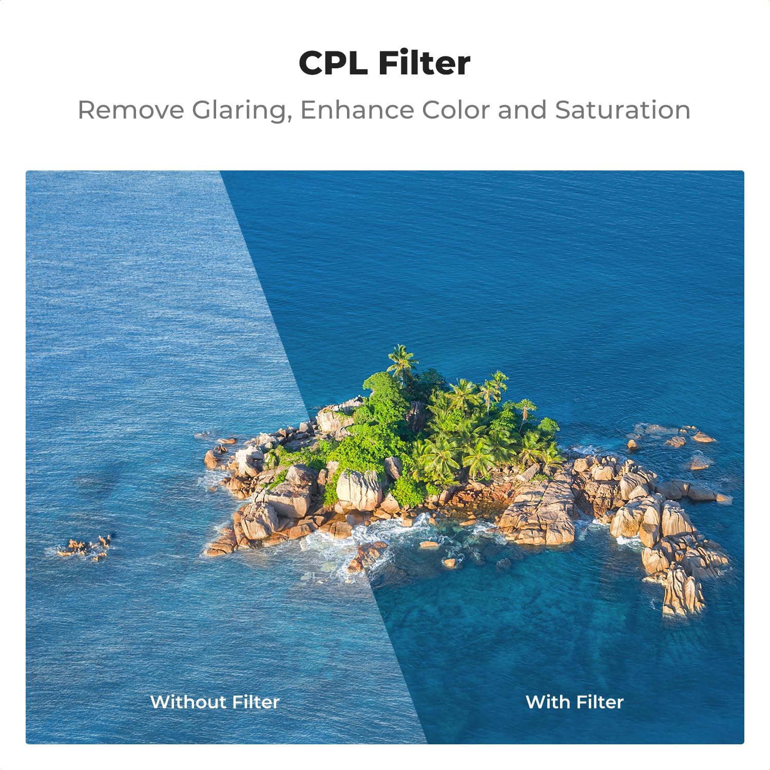 Thumbnail 3 de K&F Concept Mini 4 PRO Filtri Kit: CPL, UV, ND8 e ND16 (compatibile con DJI Mini 4 Pro)