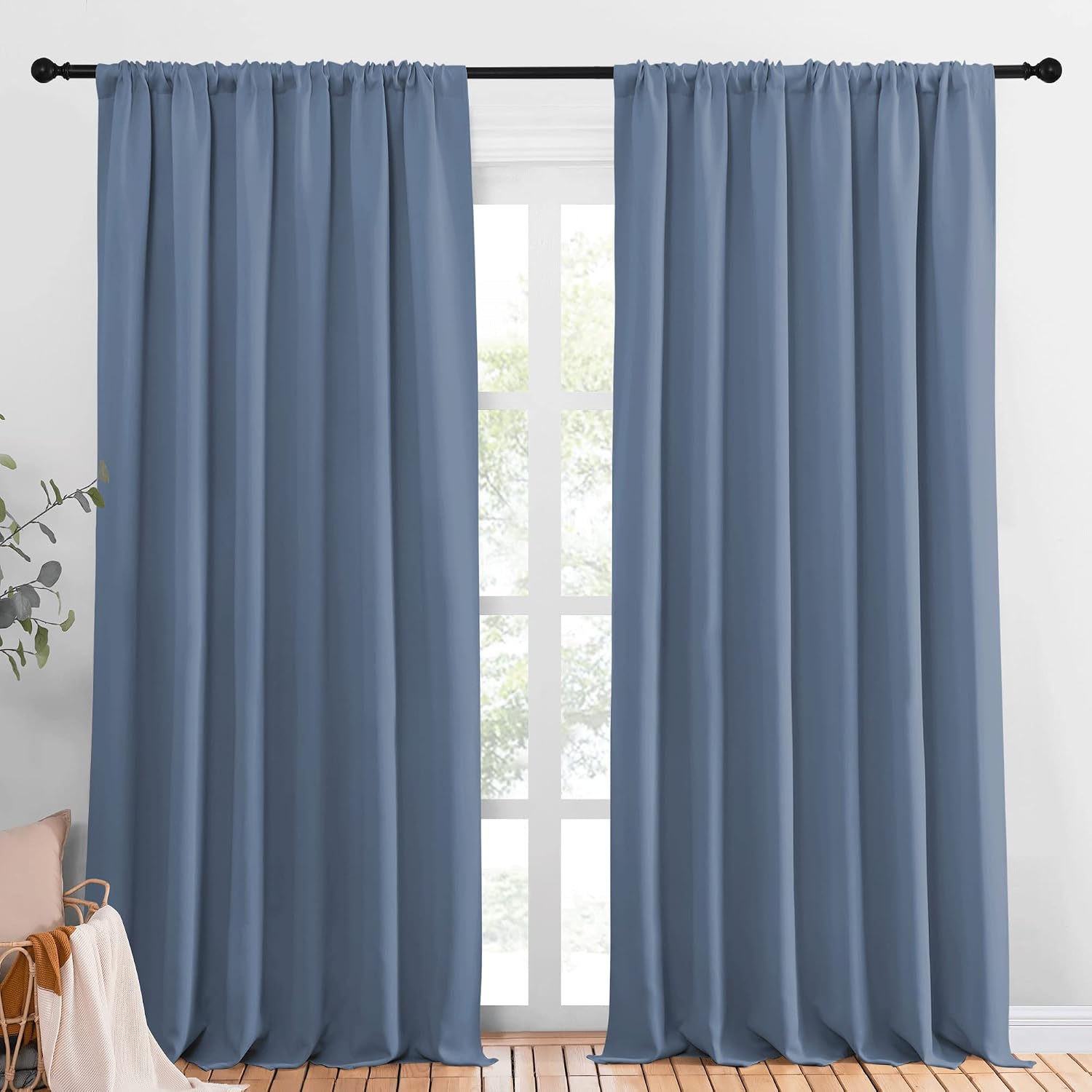 Detalle de NICETOWN Blackout Curtains, 70 by 95 Inches