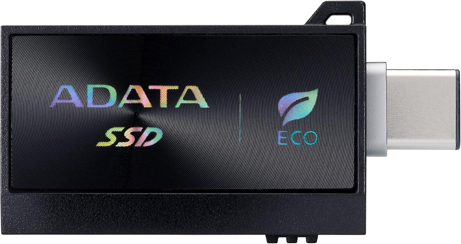 Detalle de エイデータ SC730-512G-CACTI 外付けSSD 512GB、USB 3.2 Gen 2対応・最大600MB/秒・7.8g
