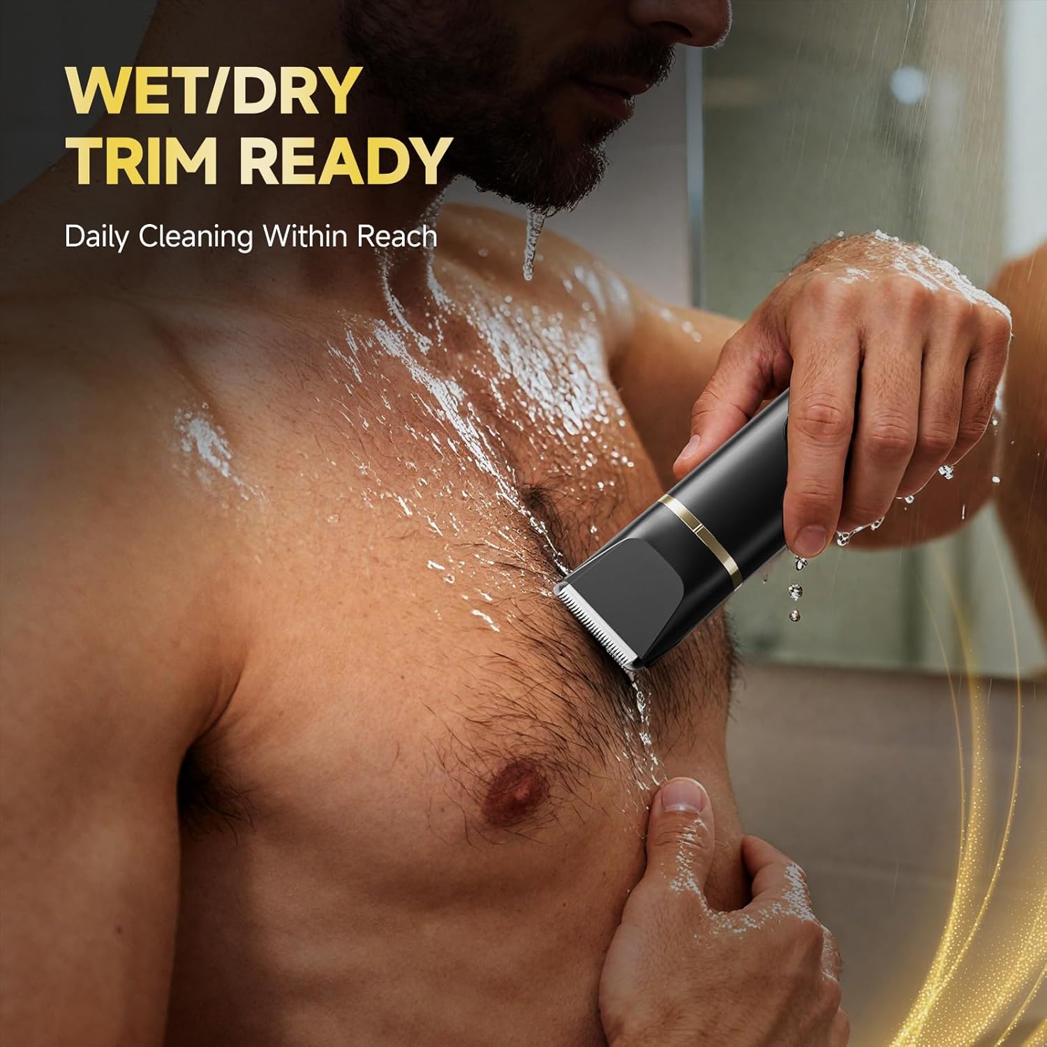 Thumbnail 6 de Beard Trimmer for Men IPX7 Waterproof Groomer 🪒