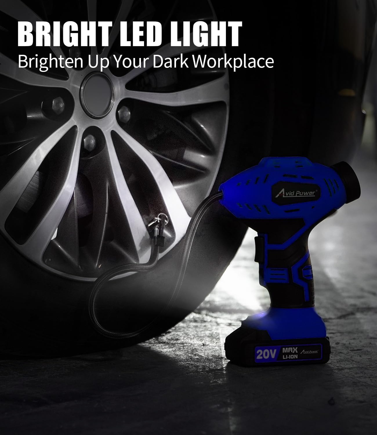 Thumbnail 5 de AVID POWER Cordless Tire Inflator 20V