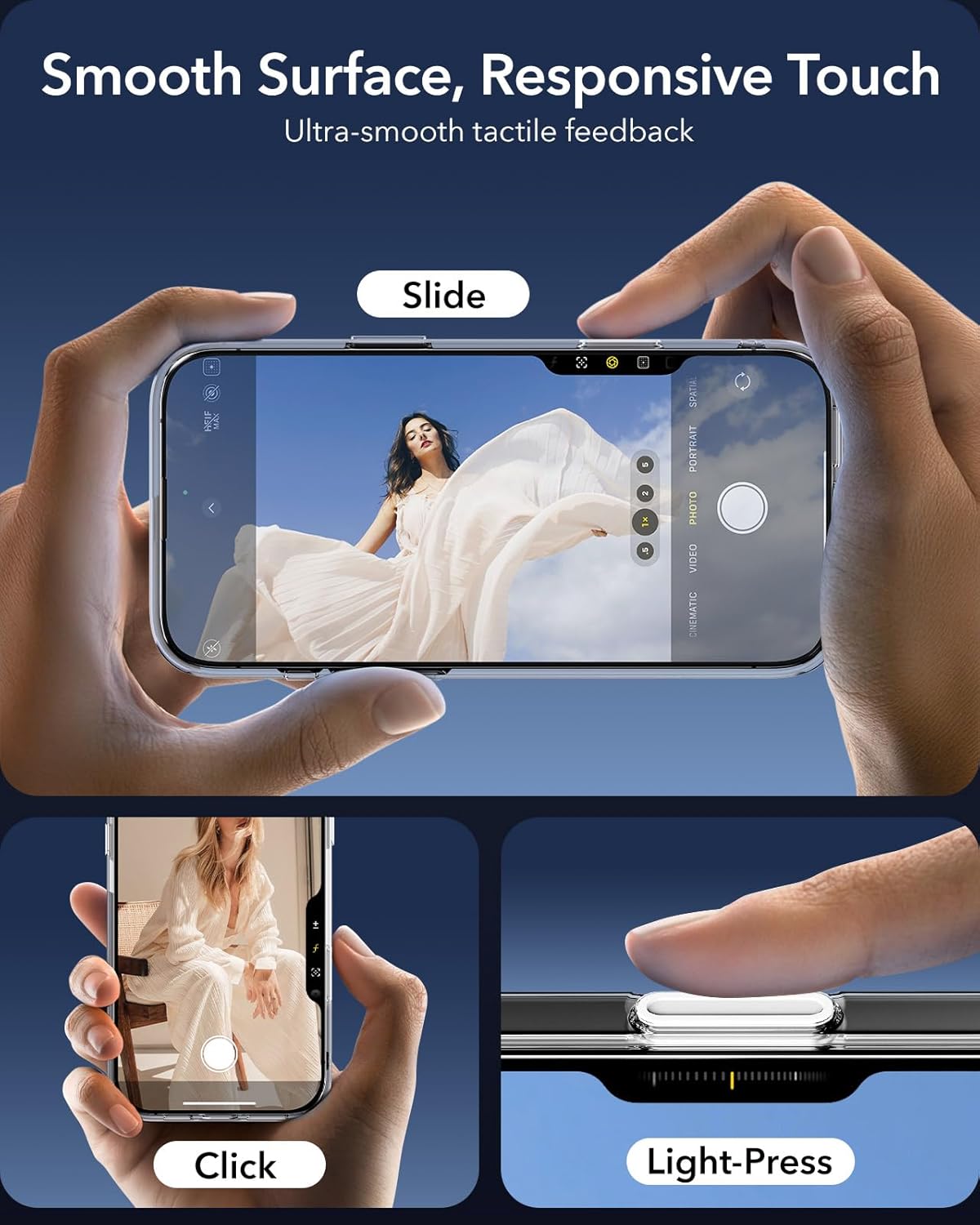 Thumbnail 4 de ESR HaloLock Clear Case for iPhone 16 Pro Max with Camera Control