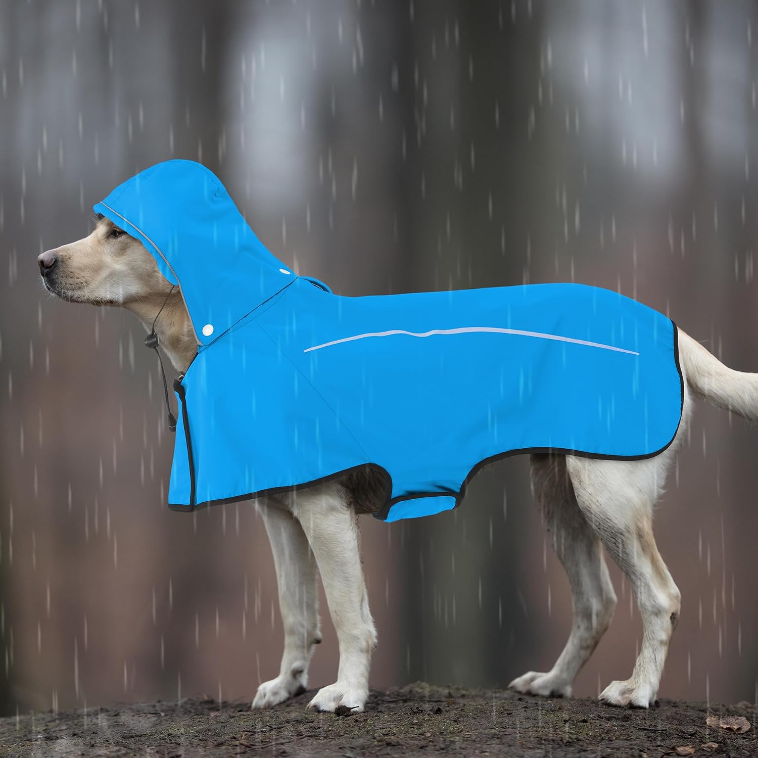 Detalle 2 de Mile High Life Dog Raincoat, Size L