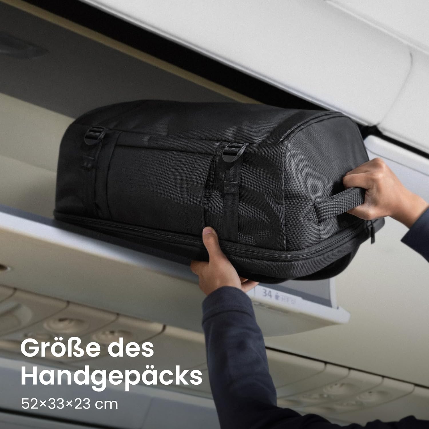 Thumbnail 6 de tomtoc 40L Reiserucksack – TSA-freundlich, 52 x 33 x 23 cm, Handgepäck für 15,6–17 Zoll
