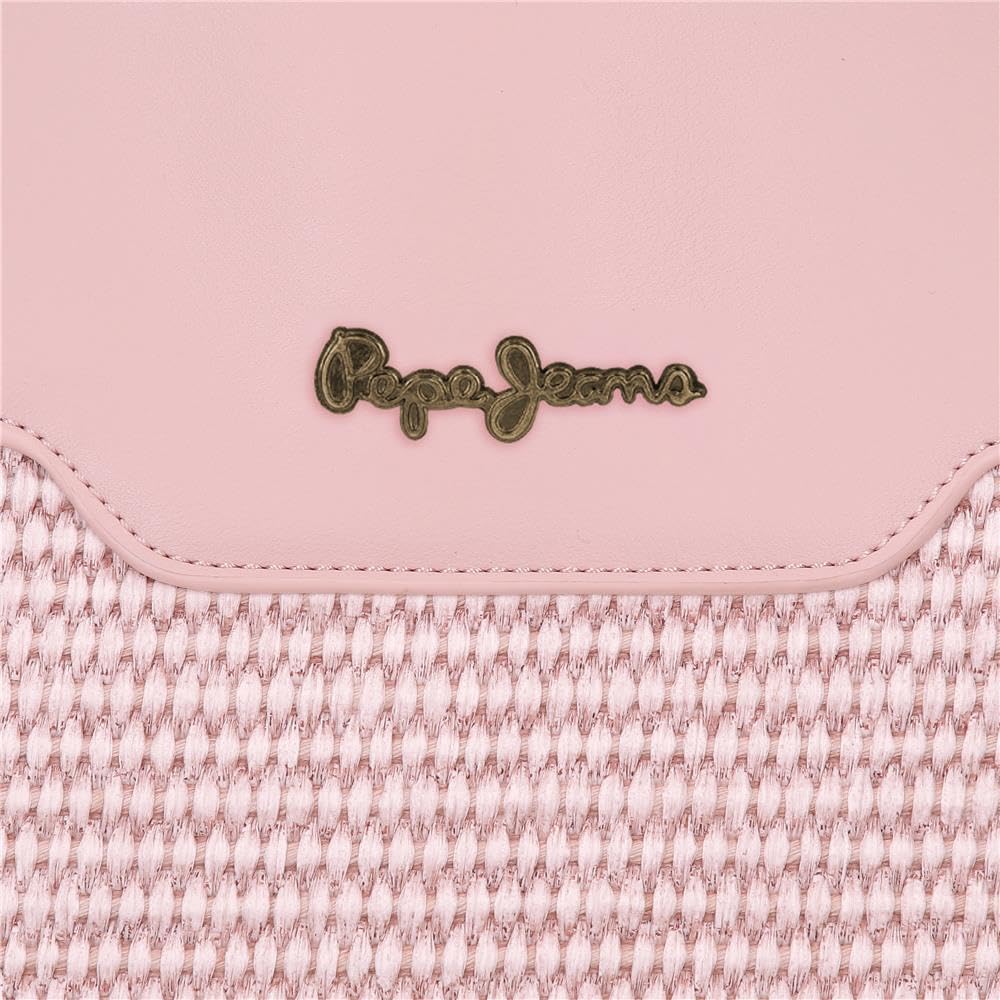 Thumbnail 5 de Pepe Jeans Clara by Joumma Bags: borsa e tracolla RFID in beige e rosa