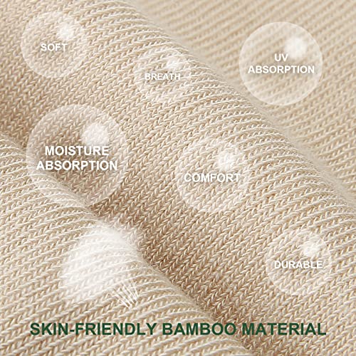 Thumbnail 7 de Niofind Bamboo Trainer Socks for Women and Men – No Show, Non-Slip, Low Cut