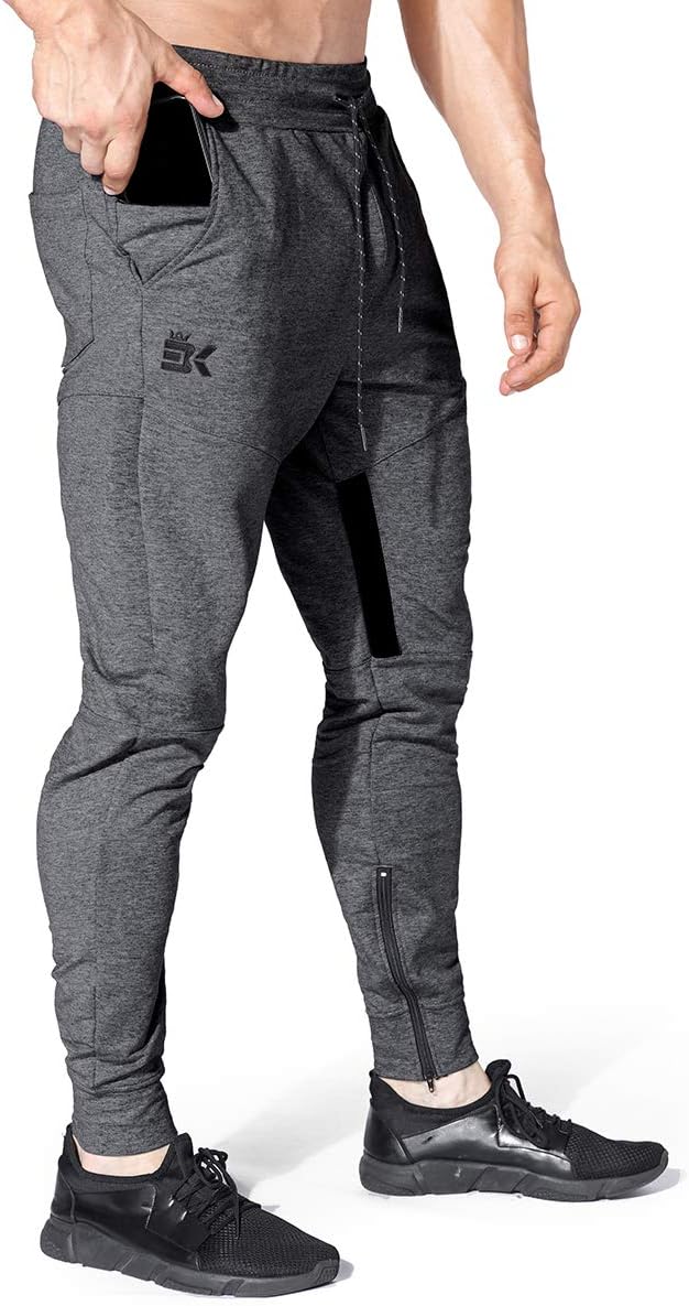 Detalle de BROKIG Herren Jogginghose Baumwolle Sporthose Slim Fit