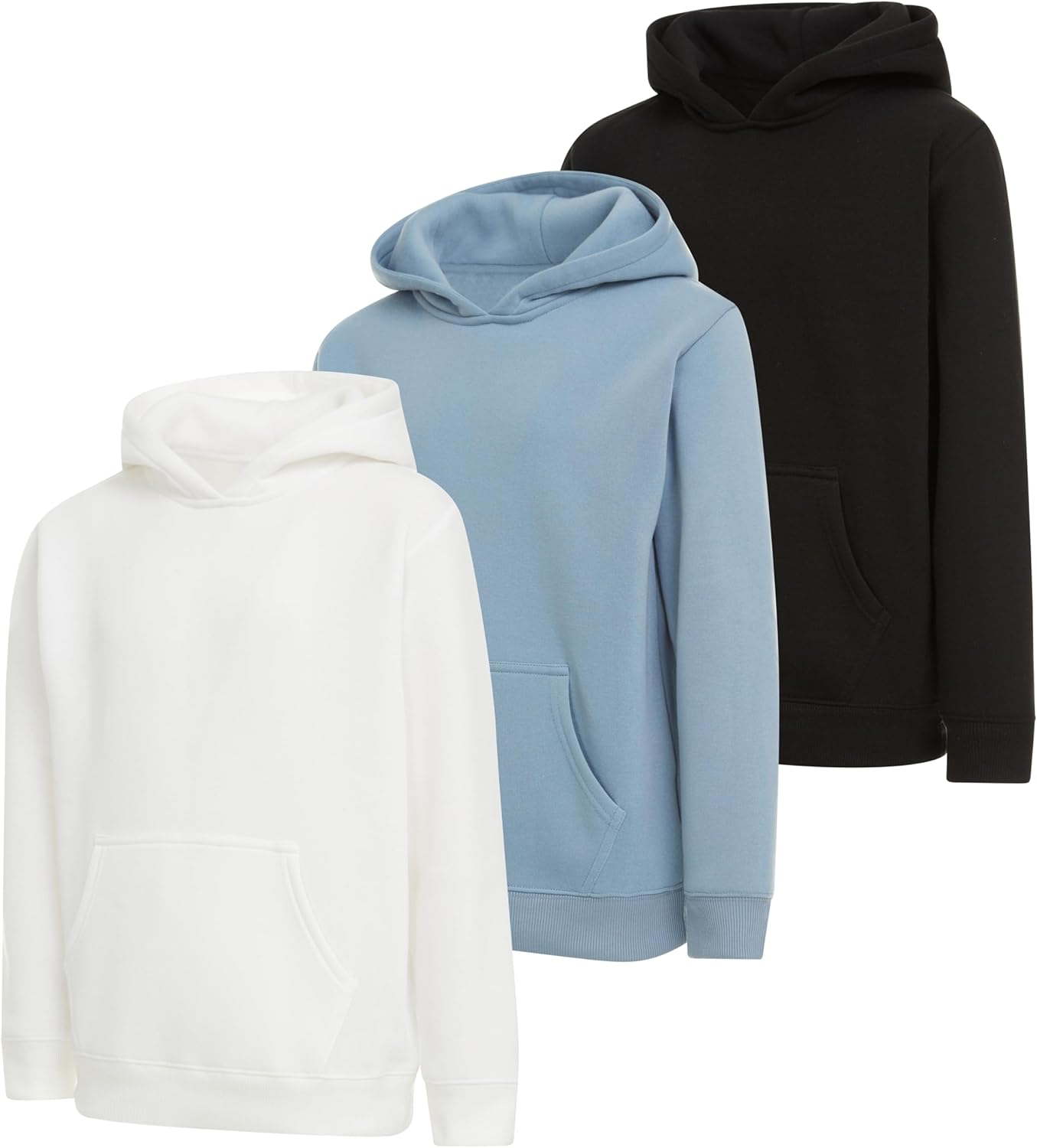 Thumbnail 6 de PURE CHAMP Boys Hoodies 3 Pack: 60/40 Fleece Pullover & Zip-Up Sweatshirts (Sizes 4-20)
