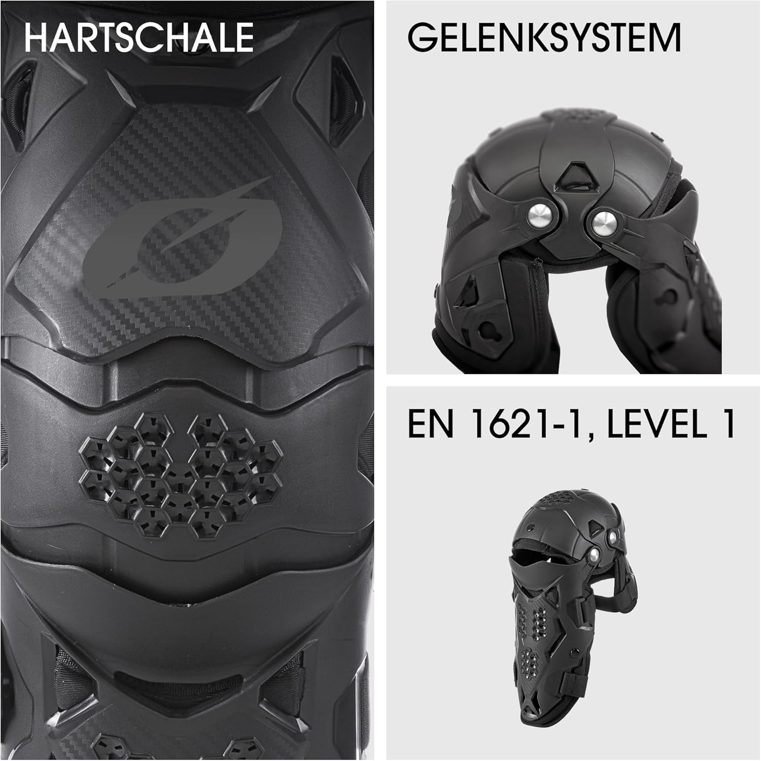 Thumbnail 3 de O'NEAL Protektorenhose PRO IV Knee Guard – Knie-/Oberschenkel-/Schienbeinschutz für Motocross und Enduro