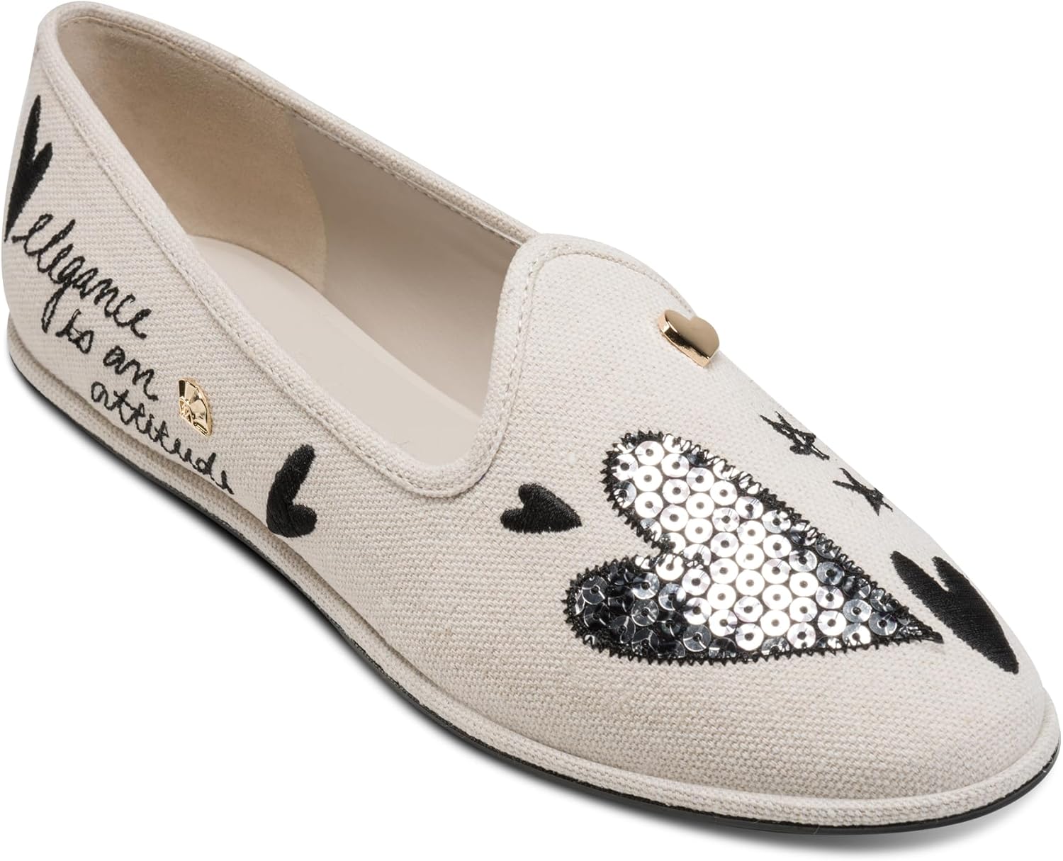 Thumbnail 6 de Karl Lagerfeld Vaneda Ikonic Flat with Embroidery Patches