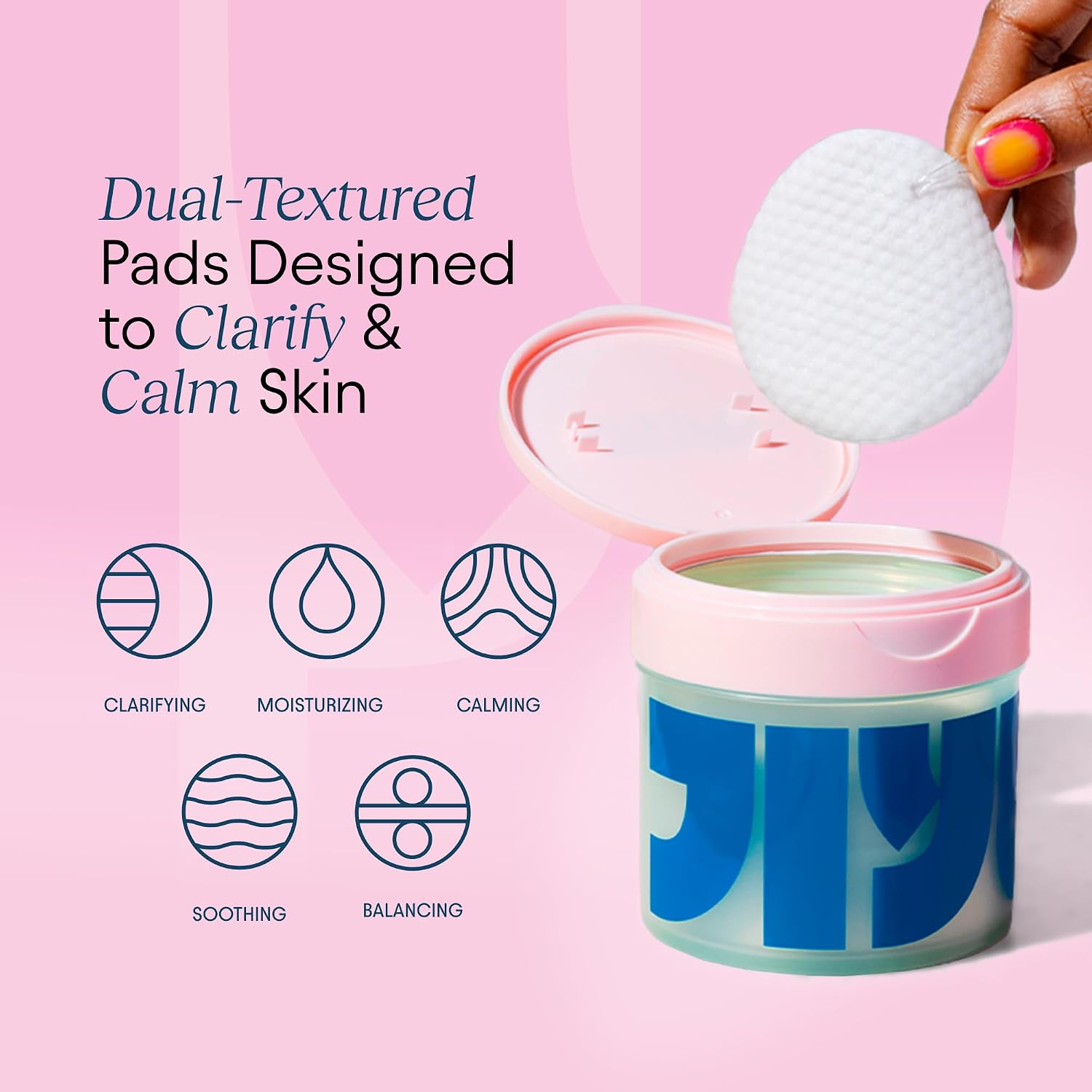 Thumbnail 2 de JIYU Cleansing Polish Pads with AHA, BHA & Niacinamide, 60 Count