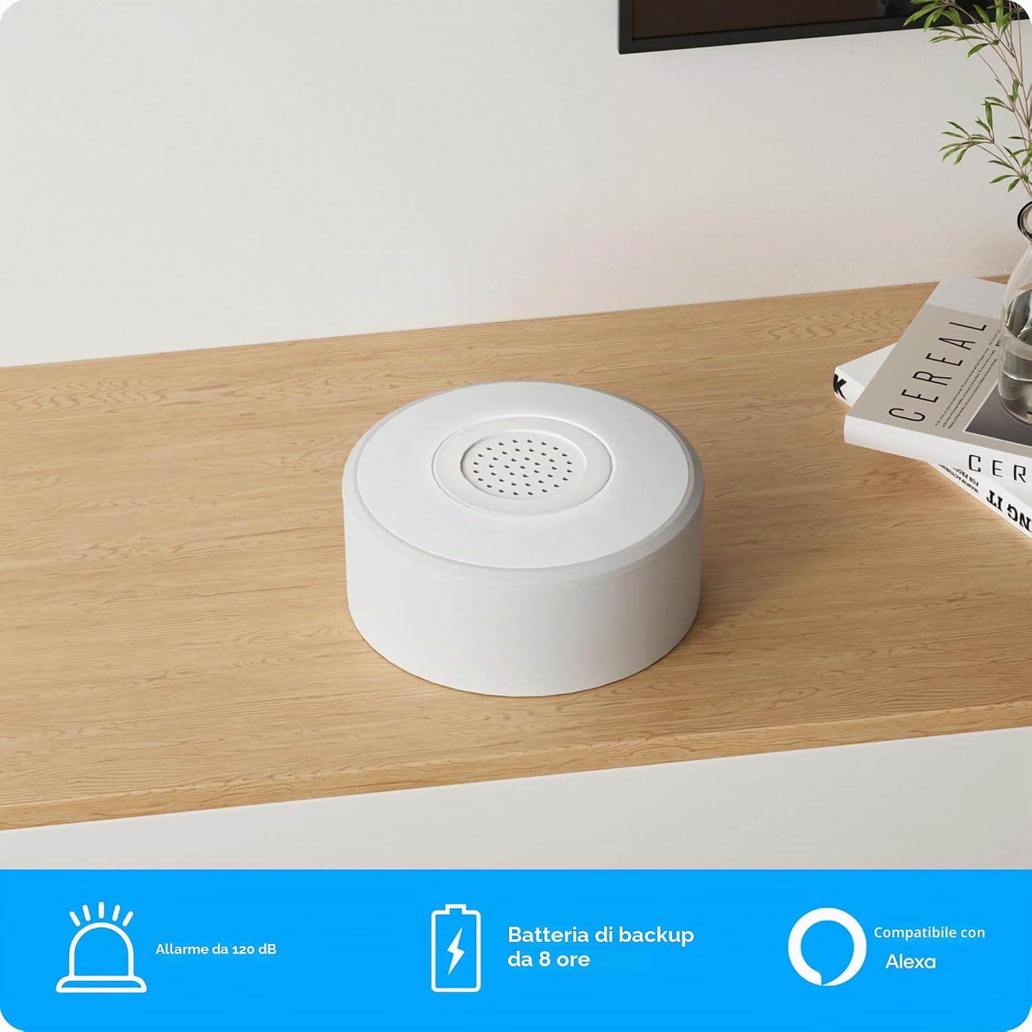 Detalle de AGSHOME Allarme Casa Senza Fili con Telecamera 1080P: sicurezza integrata per abitazioni e piccoli uffici