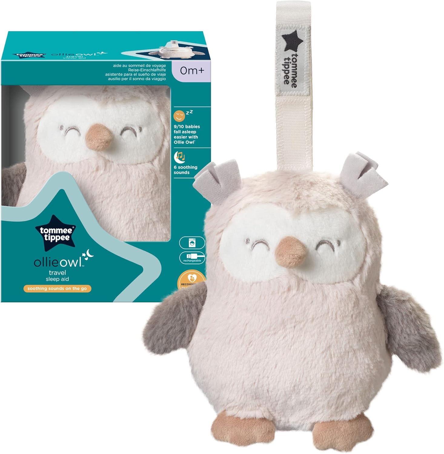 Detalle de Tommee Tippee OllieBúho Asistente sueño viaje