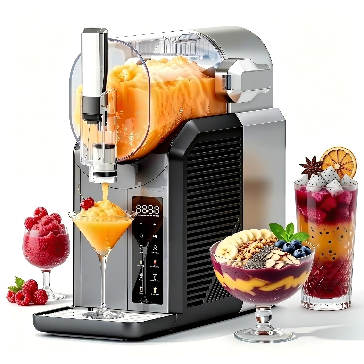 Thumbnail 6 de Ray Bear Slushie and Soft Serve Maker 2.6L