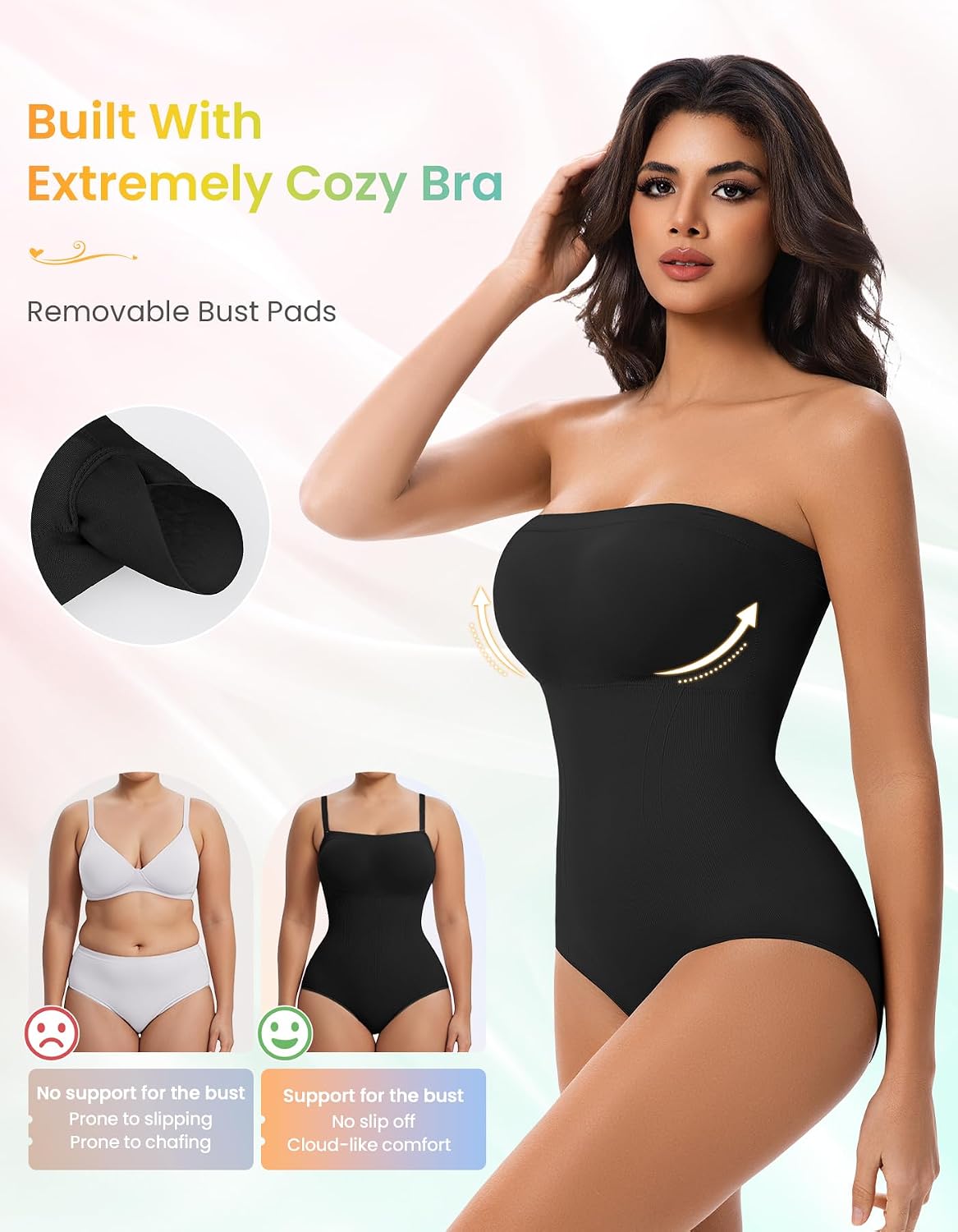 Detalle 2 de SIMIYA Shapewear Bodysuit Polyamide