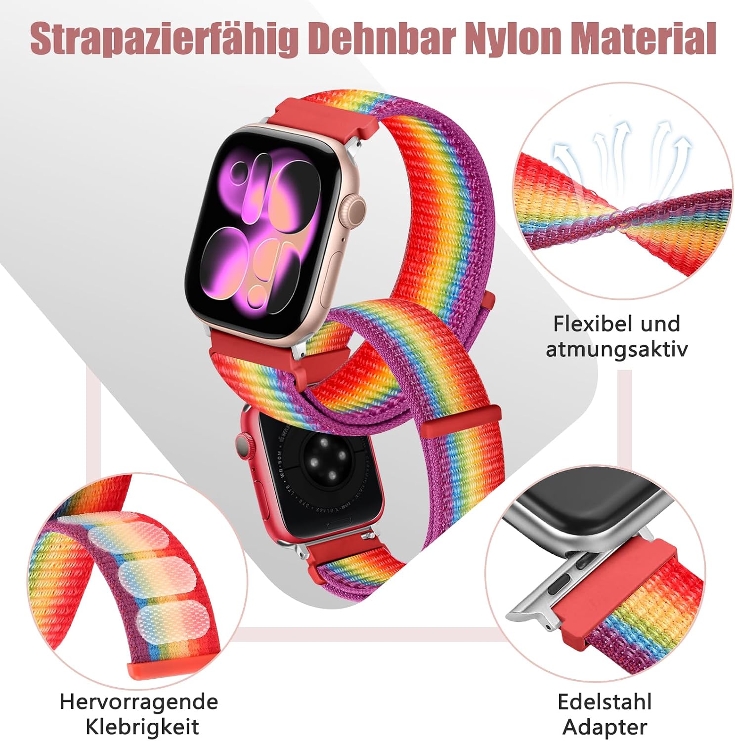 Thumbnail 3 de Bcuckood Nylon Sport Armband 38–42 mm