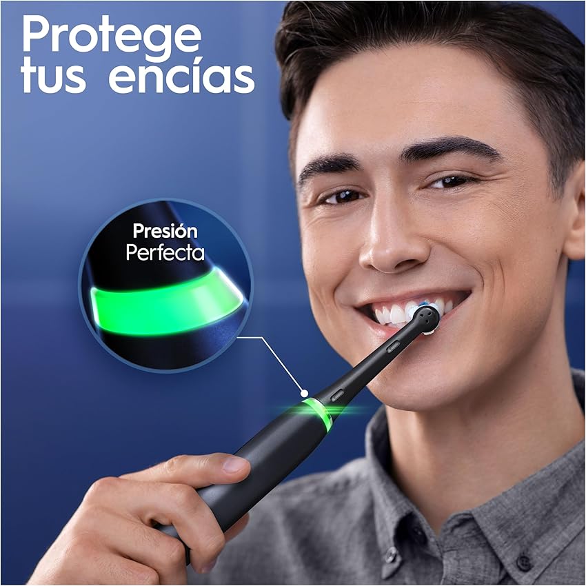 Thumbnail 3 de Oral-B iO 6 Cepillo Eléctrico Negro 🦷 con 3 cabezales y estuche