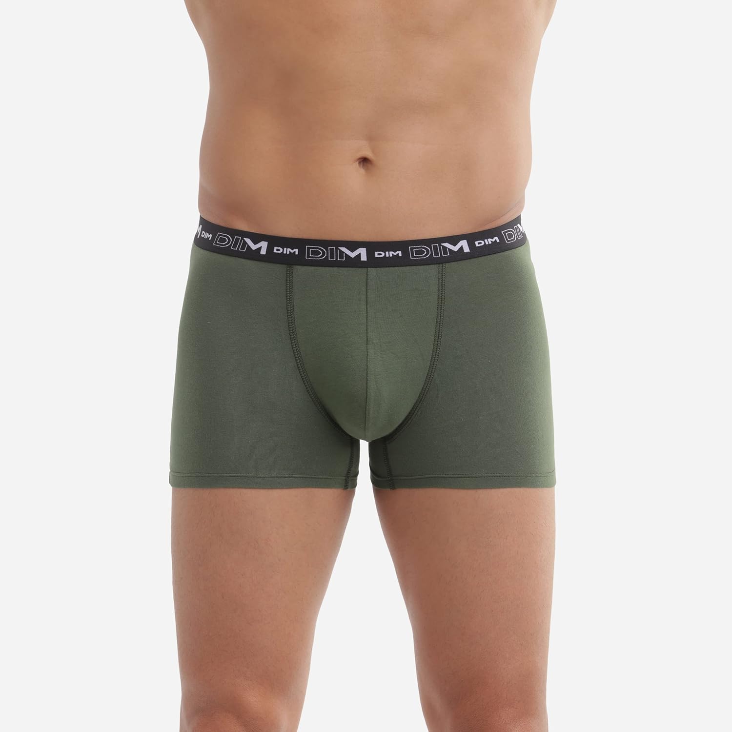 Detalle 2 de Lot de 3 boxers homme DIM en coton stretch respirant (sans étiquette)