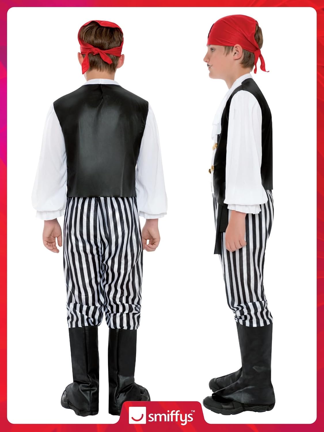 Thumbnail 5 de Smiffys Pirate Costume Taille M