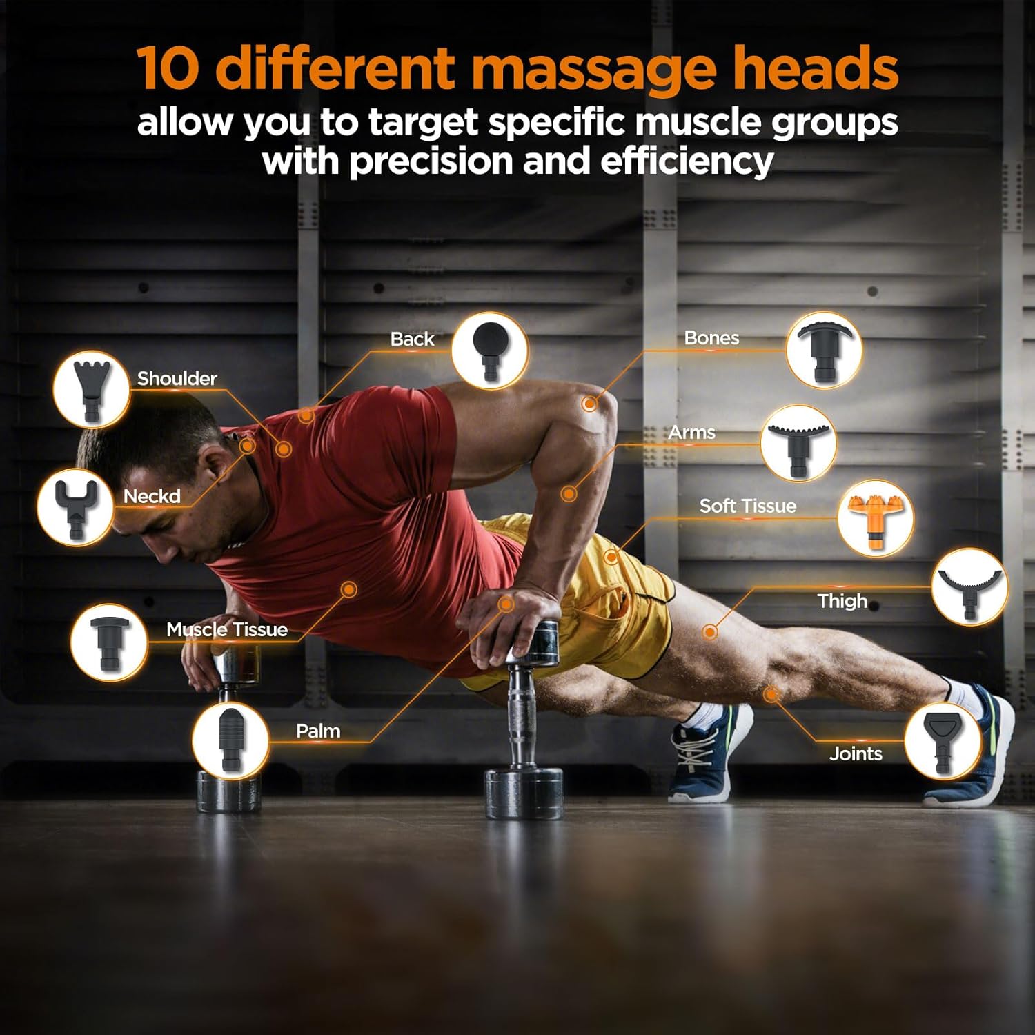 Thumbnail 5 de 2025 Upgraded Deep Tissue Massage Gun 30 speeds 💆