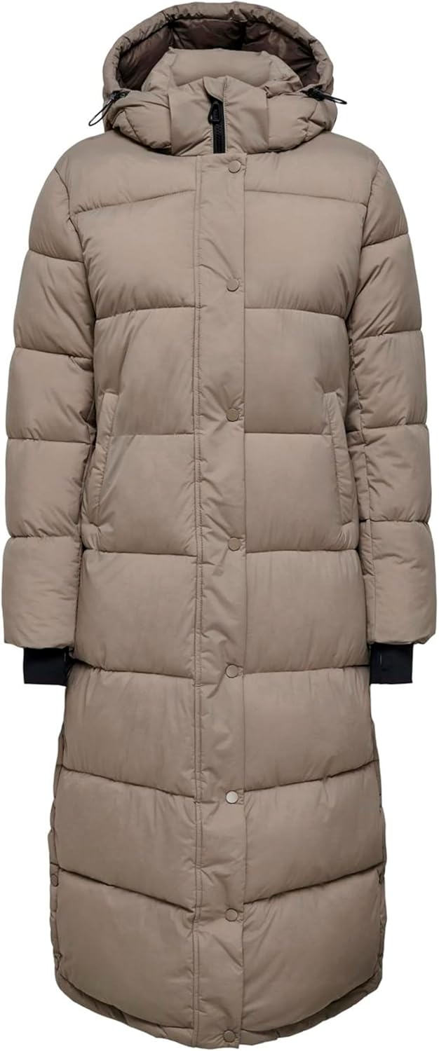 Thumbnail 4 de ONLY Female Steppmantel Onlann – Cappotto trapuntato femminile con cappuccio removibile
