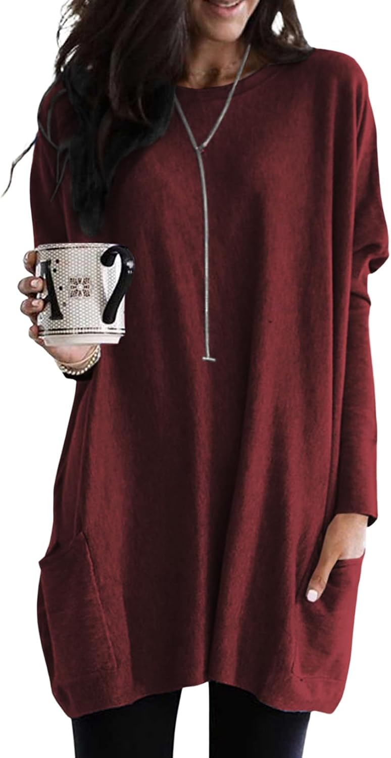 Detalle 2 de Dokotoo Womens Winter Pullover Sweatshirt Dress