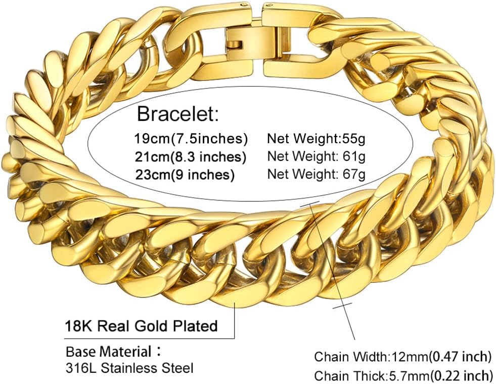 Detalle 2 de ChainsHouse Bracelet Acier 21 cm