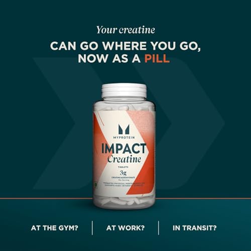 Detalle 2 de Myprotein Impact Creatine Monohydrate Tablets – High Strength Pure Creatine Pills