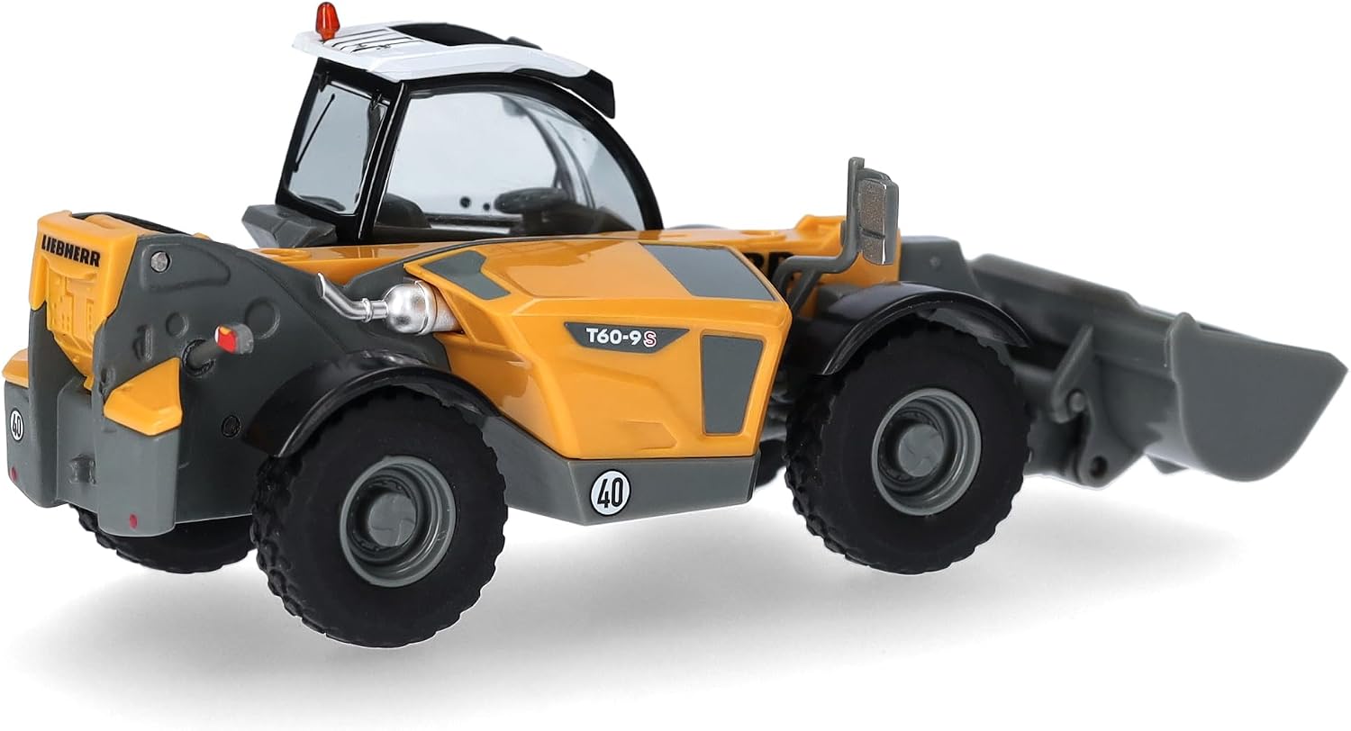 Thumbnail 1 de Herpa Liebherr T60-9S – miniatura ładowarki teleskopowej 1:87 z tworzywa