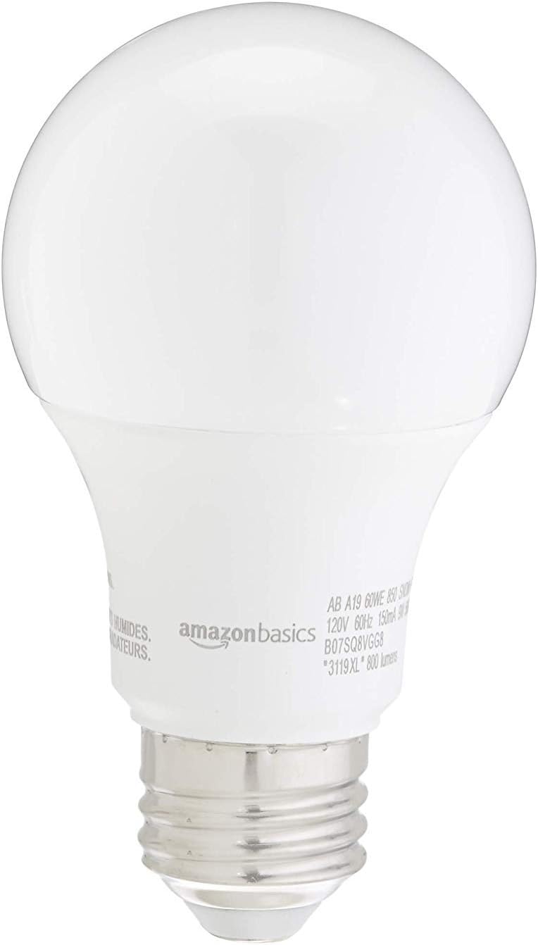 Thumbnail 1 de Amazon Basics 9W LED A19 Bulbs