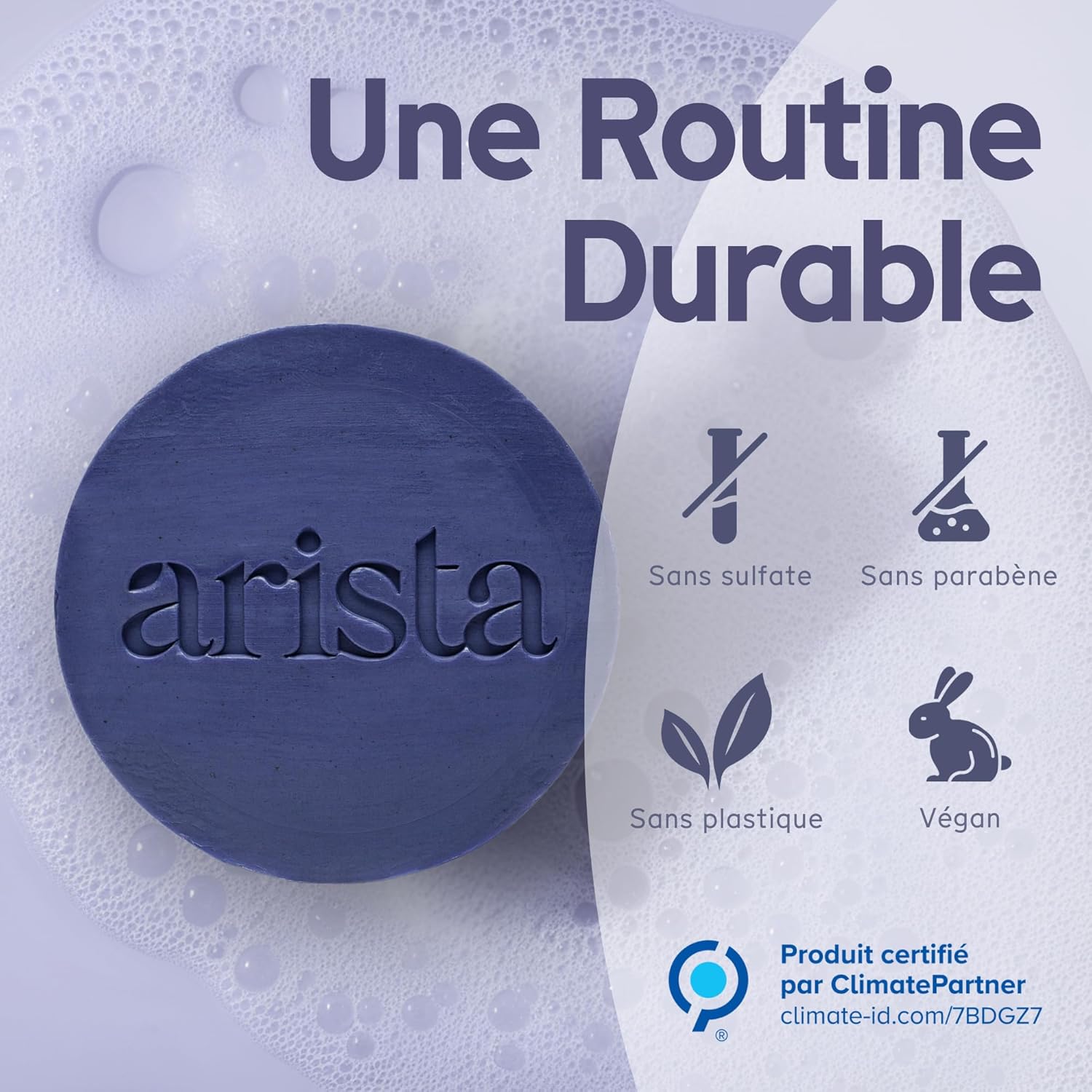 Thumbnail 5 de Arista Ayurveda Arista Shampoing Violet Solide : anti-jaunissement pour cheveux blondes