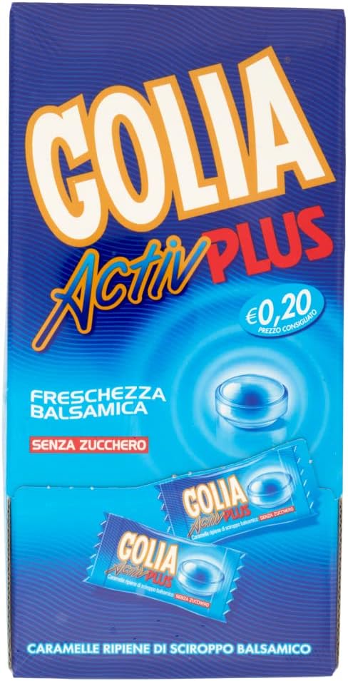 Detalle de Golia Activ Plus Caramelle Menta 180 pezzi
