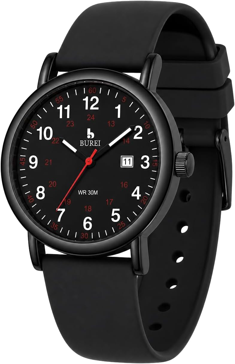 Thumbnail 6 de BUREI Montre infirmière cadran lisible