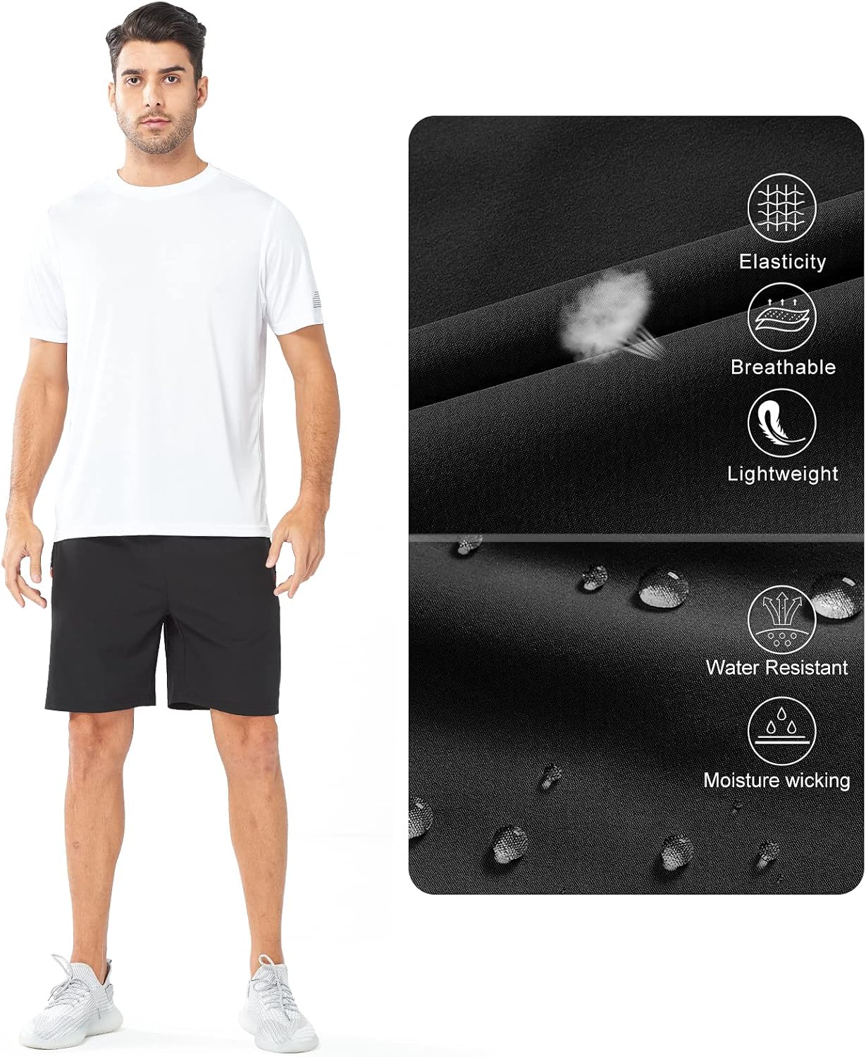 Thumbnail 4 de NORTHYARD Men's Athletic Running Shorts 7