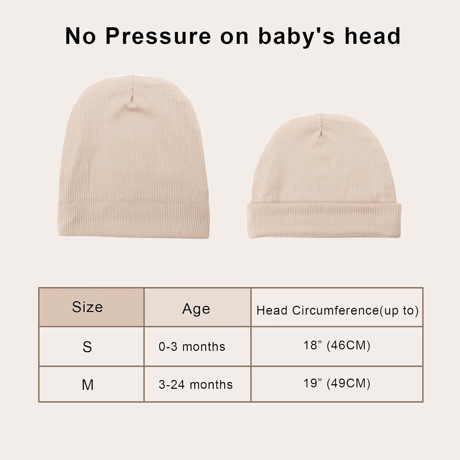 Detalle 2 de Newborn knit hat 0-24 months by DRESHOW