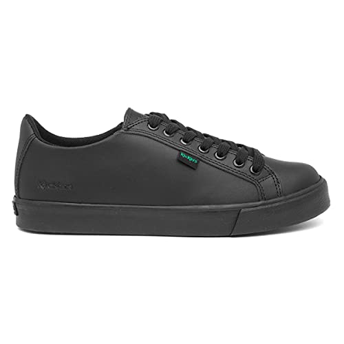Detalle 2 de Kickers Tovni Shoes UK 5 Black: Leather, Triple Stitch Details