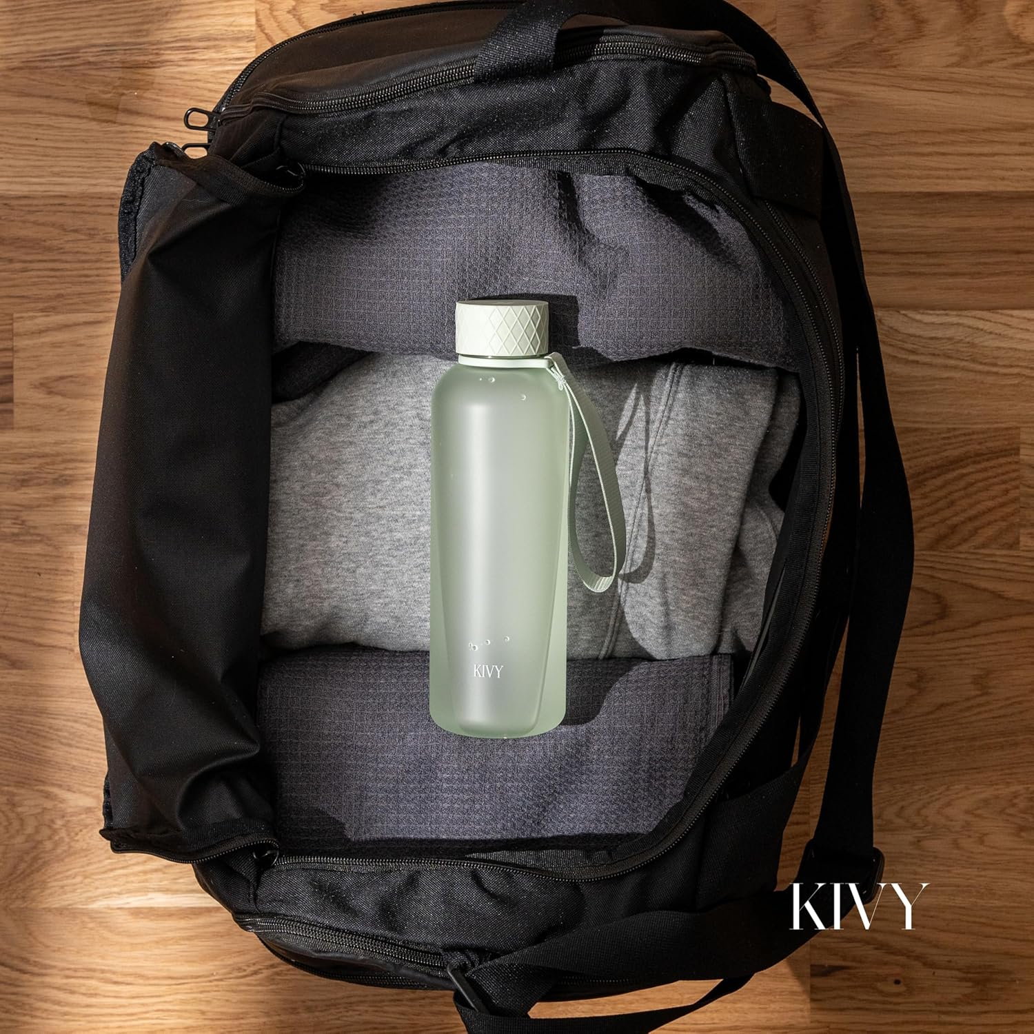 Thumbnail 1 de KIVY Trinkflasche 650 ml (BPA-frei) auslaufsicher, spülmaschinenfest – Tritan-Wasserflasche für Schule, Sport & Alltag