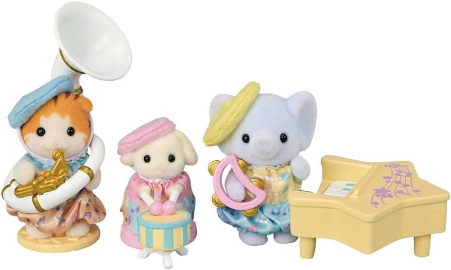 Detalle de Sylvanian Families 5817 Nursery Concert Set – A tiny stage for big imaginations