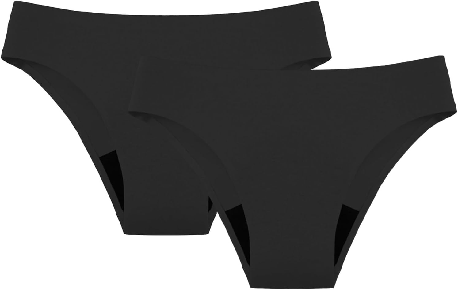 Detalle de riou Maillot de bain menstruel femme et fille – bikini hypoallergénique et imperméable, bas absorbant en V-Shape