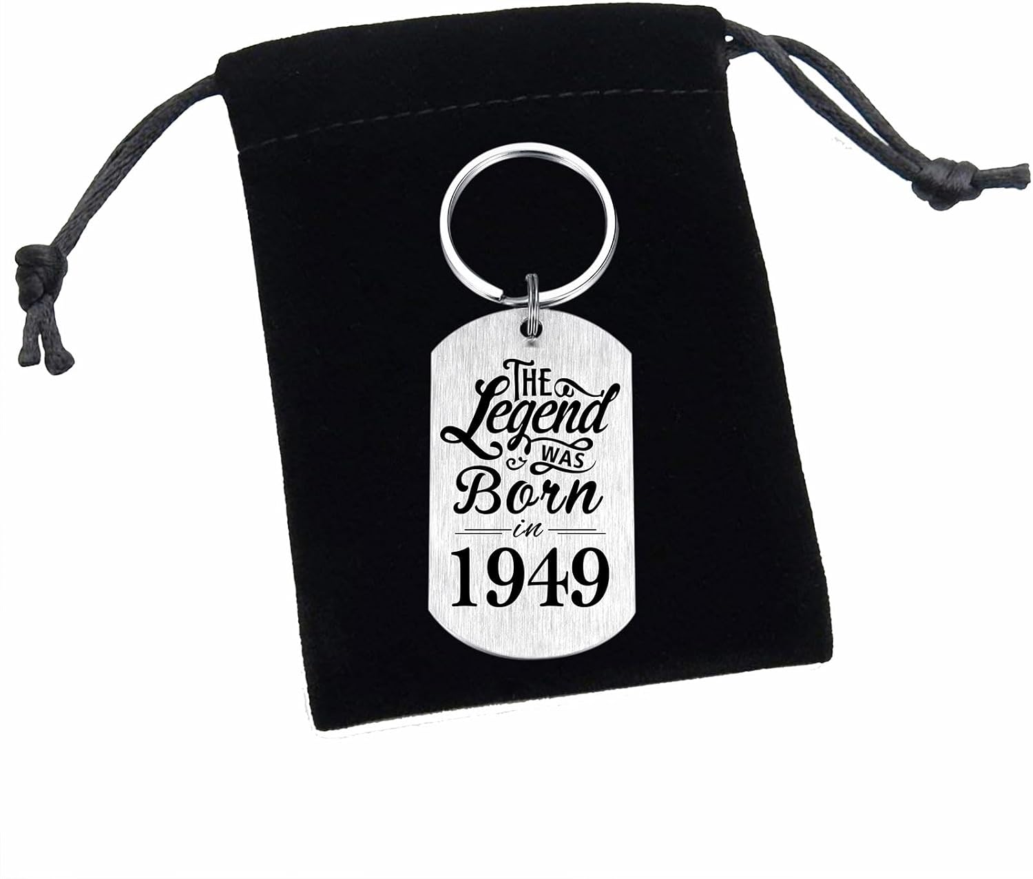 Thumbnail 6 de Yobent 77th Birthday Keyring 2x1.1 in