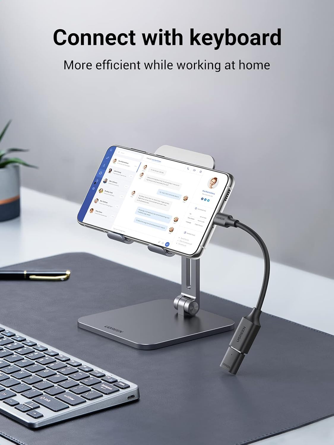 Thumbnail 5 de UGREEN USB-C OTG adapter, 15 cm