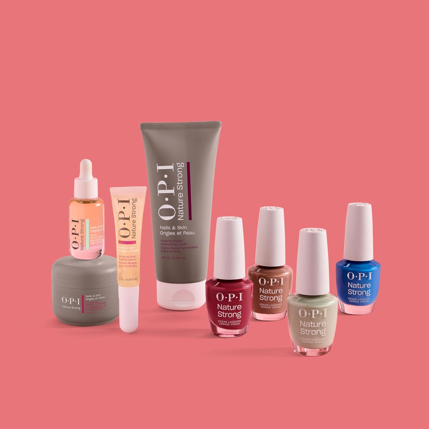 Thumbnail 6 de OPI Nature Strong Sage it for Later Sage Green Crème Nail Polish (15ml) — high-shine colour with up to 7-day wear