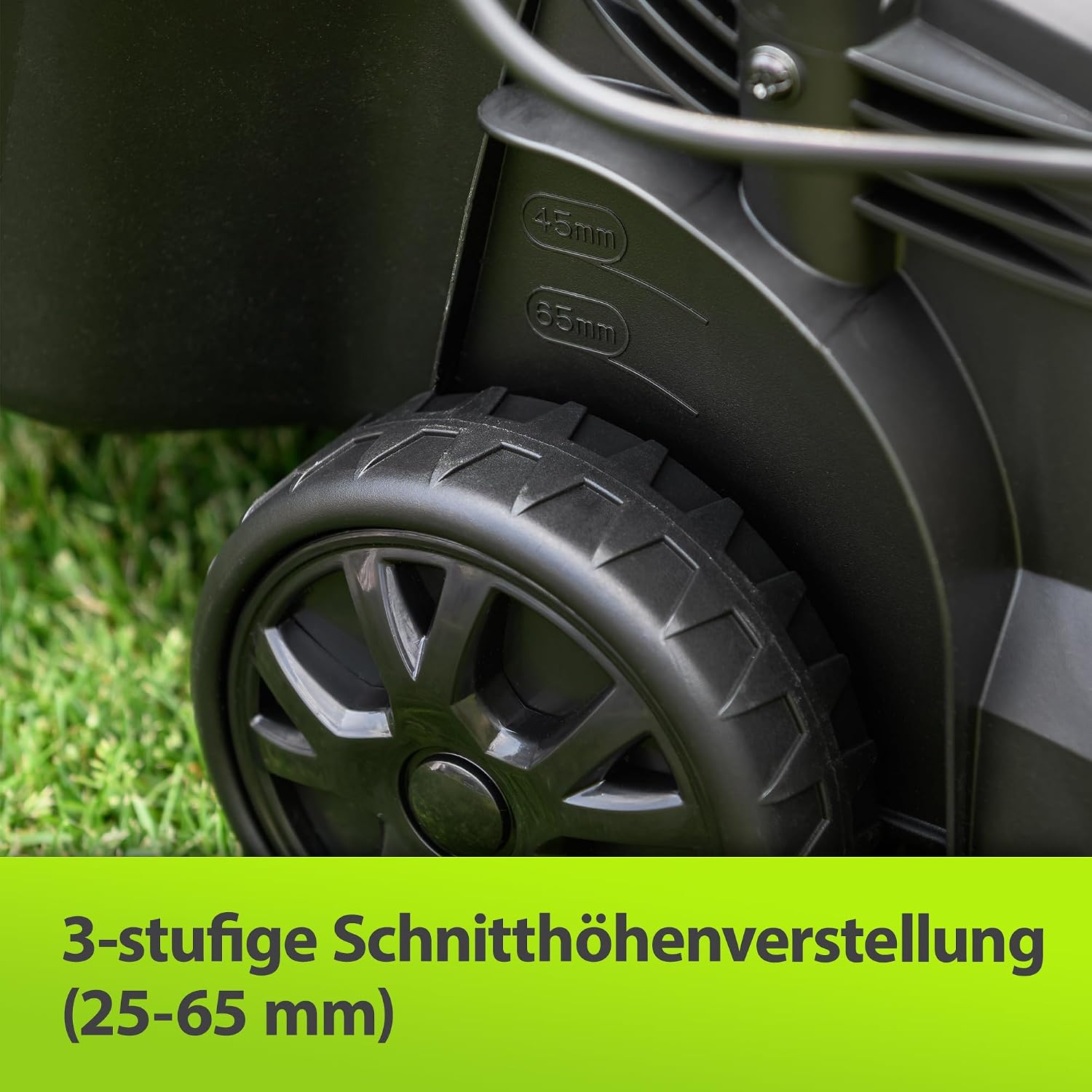 Detalle 2 de Murray Rasenmäher Elektro 2-in-1 LE320E – kompakter 1200 W Rasenmäher mit 32 cm Schnittbreite
