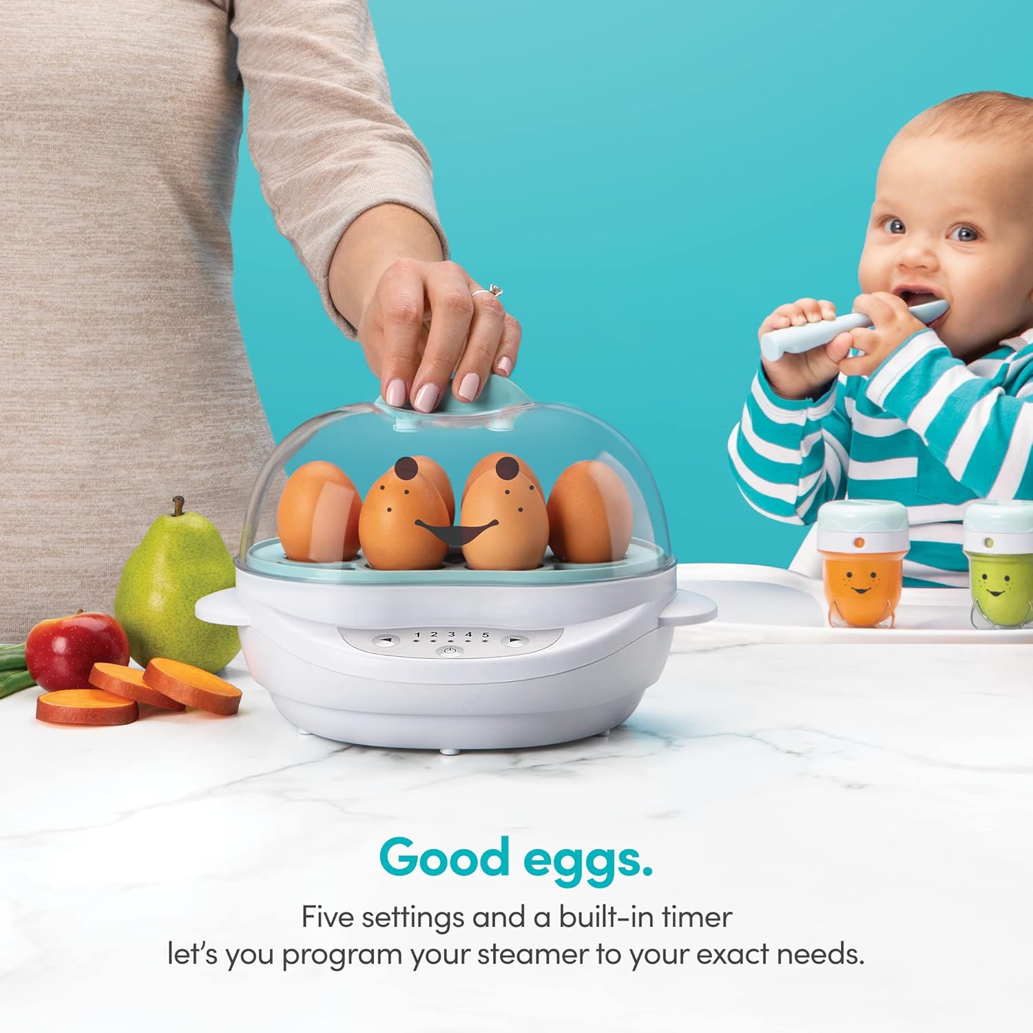 Thumbnail 5 de nutribullet Baby BSR-0801N Turbo Food Steamer: Quick, versatile, and easy to clean baby prep