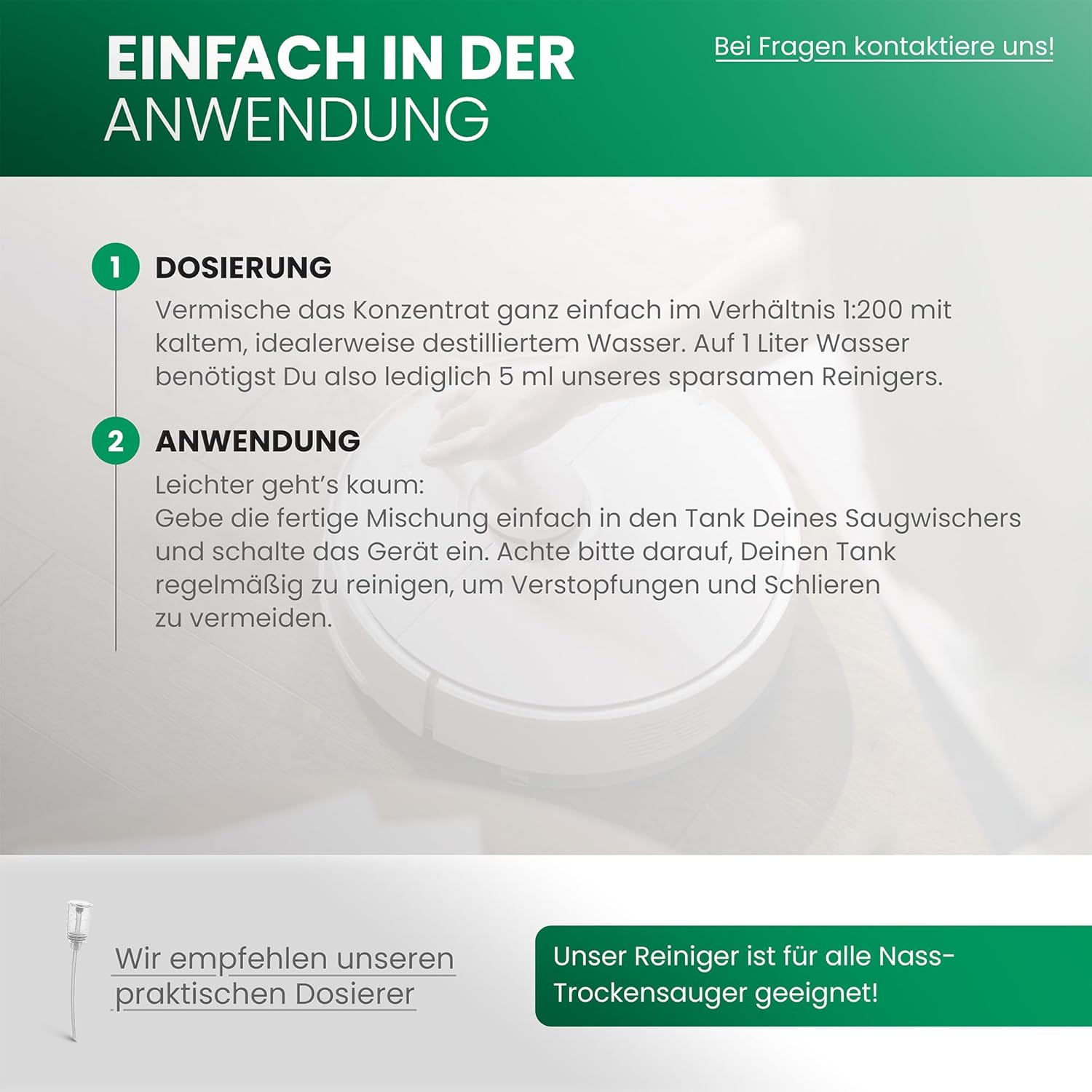 Thumbnail 3 de BIOHY Reinigungsmittel 1 l für Saugwischer