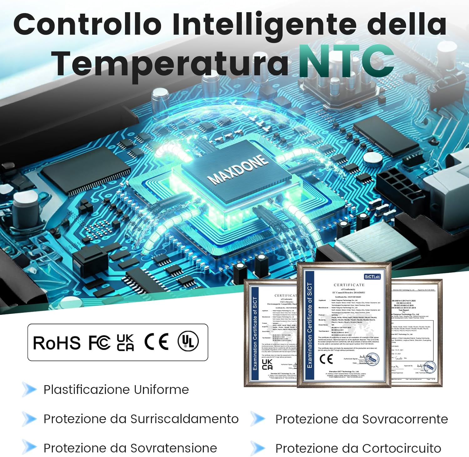 Thumbnail 2 de A3 Plastificatrice 5-in-1 laminatrice 355 mm/min 📎