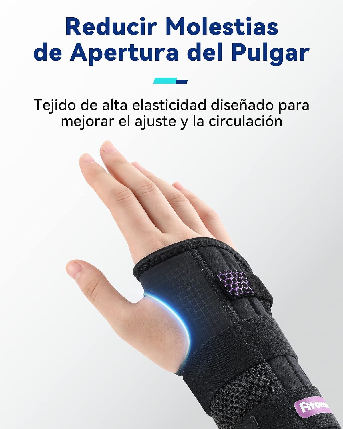 Detalle 1 de Fitomo Muñequera Tendinitis con 3 férulas